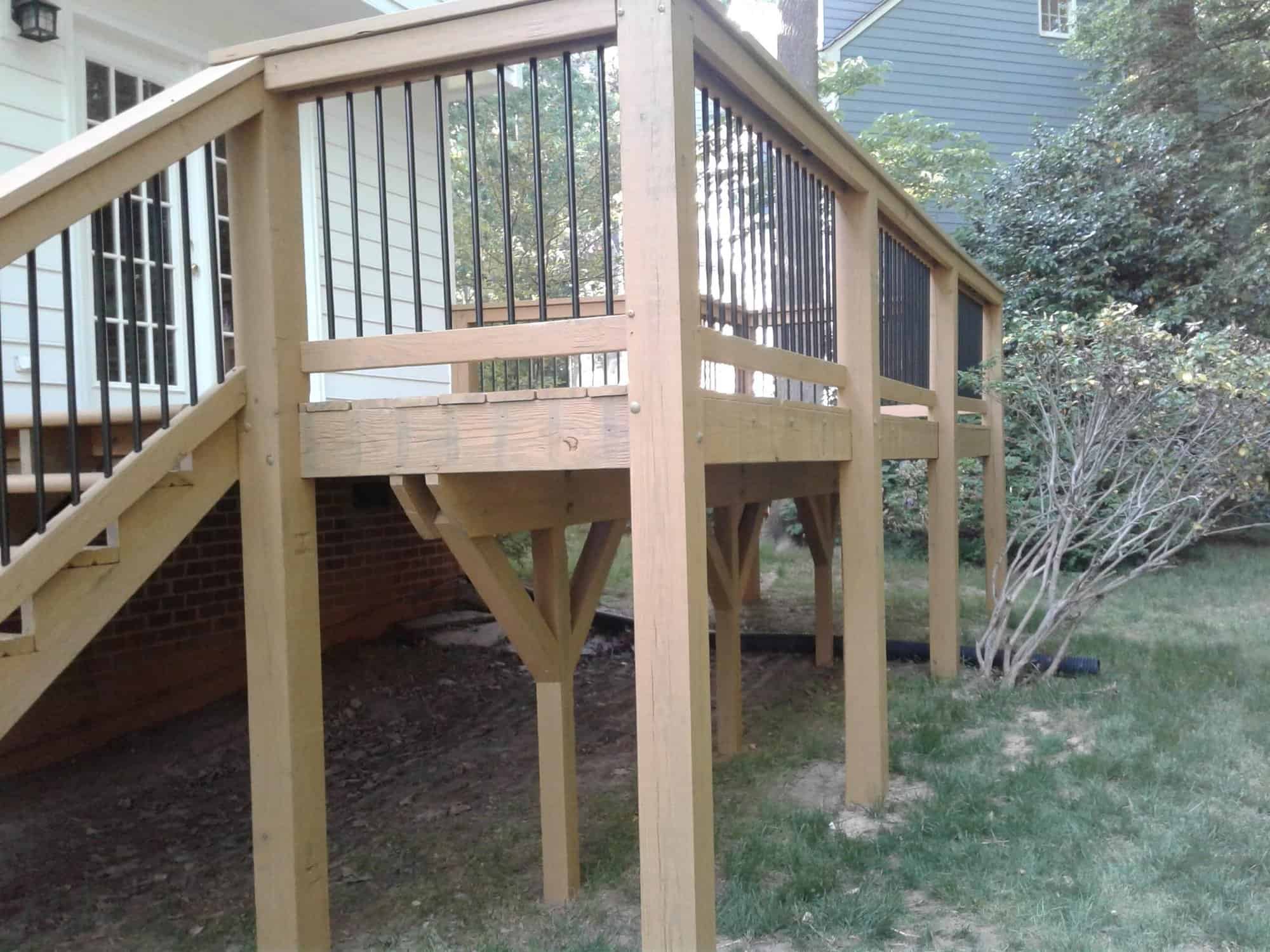Revamp your backyard with premier deck and fence painting in Raleigh, NC.