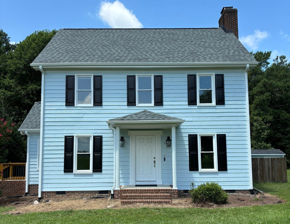 Painting House Exterior & Deck in Fuquay-Varina
