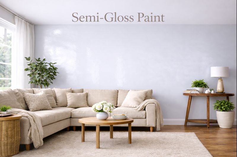 semi-gloss paint