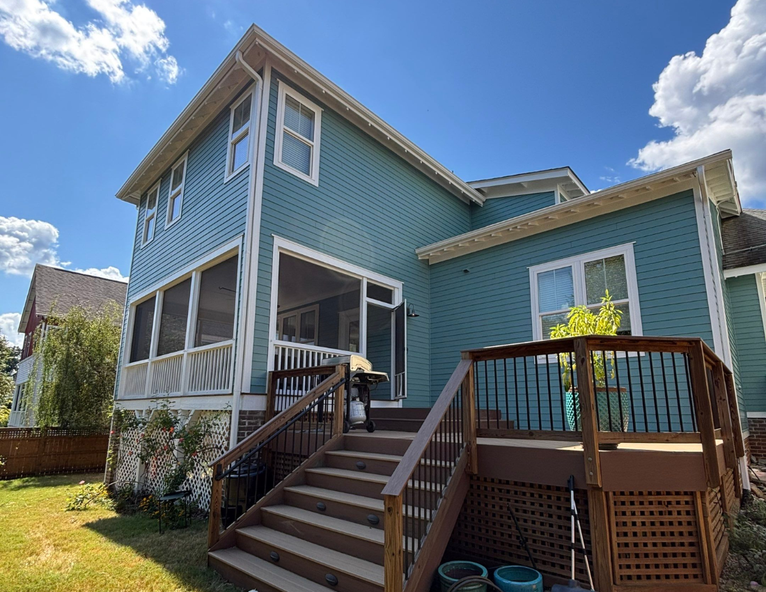 Exterior Home Repaint for a 3,200 Sq Ft House in Chapel Hill, NC